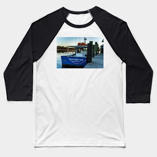 Boats in a river Baseball T-Shirt